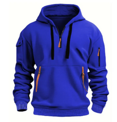 Unisex Plus Size Hooded Pullover Sweatshirt
