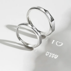 S925 Sterling Silver Hidden Heart Ring