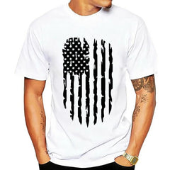 Men's 3D Digital Print T-Shirt for Independence Day