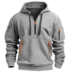 Unisex Plus Size Hooded Pullover Sweatshirt