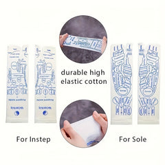 Meridian Socks Acupoint Massage Label Socks English Version