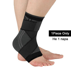 Sports Compression Ankle Sleeve with Elastic Band