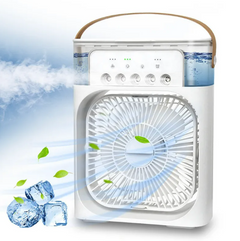 The Portable 3-in-1 USB Cooling Fan & Humidifier. Mini AC For Your Room