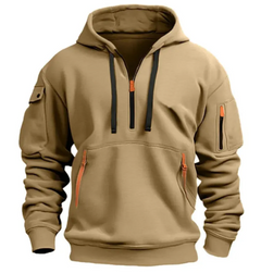 Unisex Plus Size Hooded Pullover Sweatshirt