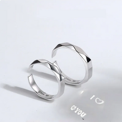 S925 Sterling Silver Hidden Heart Ring
