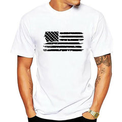 Men's 3D Digital Print T-Shirt for Independence Day