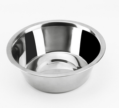 Stainless Steel Thick Round Pet Bowl for Cats and Dogs