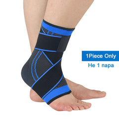 Sports Compression Ankle Sleeve with Elastic Band