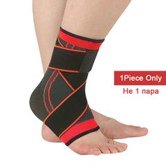 Sports Compression Ankle Sleeve with Elastic Band