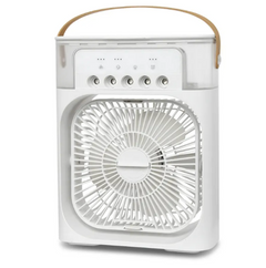 The Portable 3-in-1 USB Cooling Fan & Humidifier. Mini AC For Your Room