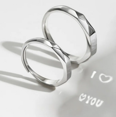S925 Sterling Silver Hidden Heart Ring