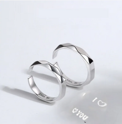 S925 Sterling Silver Hidden Heart Ring