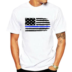 Men's 3D Digital Print T-Shirt for Independence Day